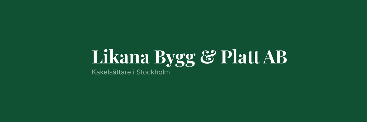 Likana Bygg & Platt AB