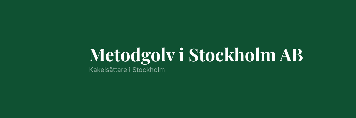 Metodgolv i Stockholm AB