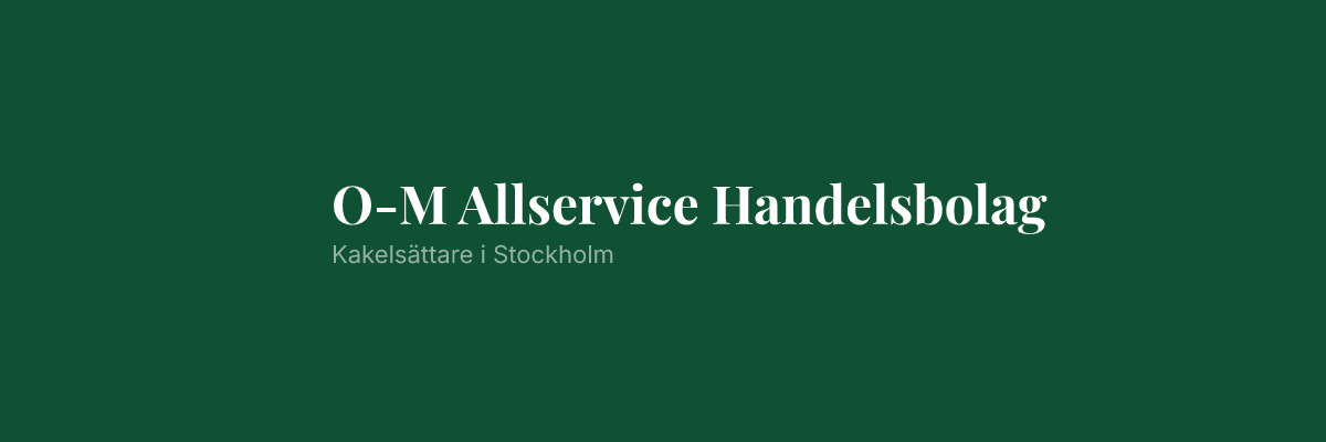 O-M Allservice Handelsbolag