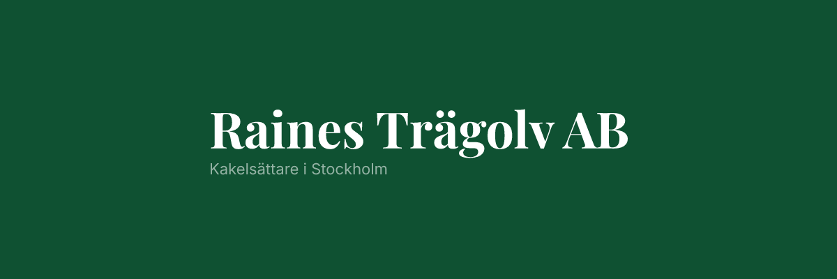 Raines Trägolv AB