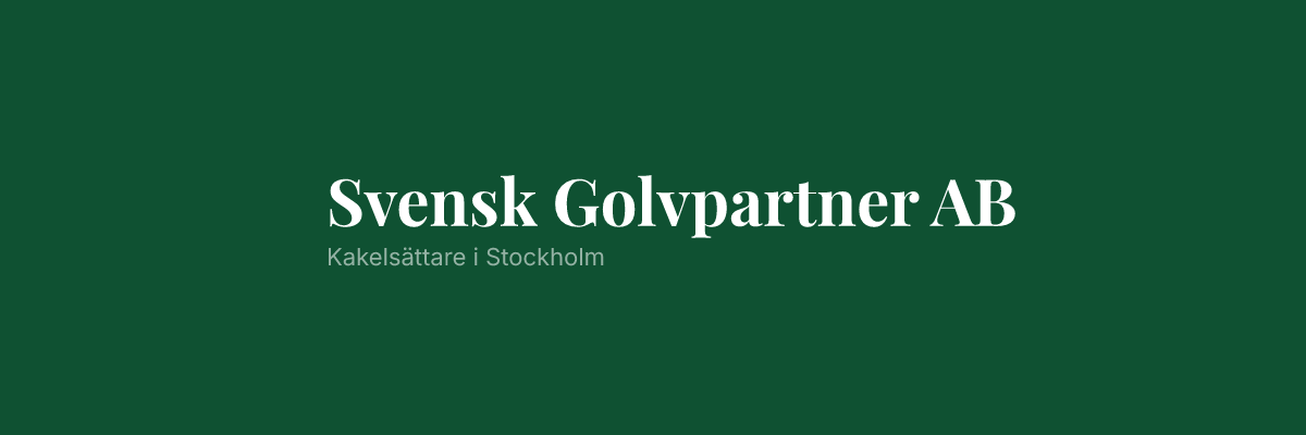 Svensk Golvpartner AB