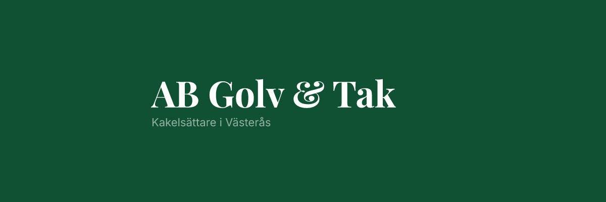 AB Golv & Tak