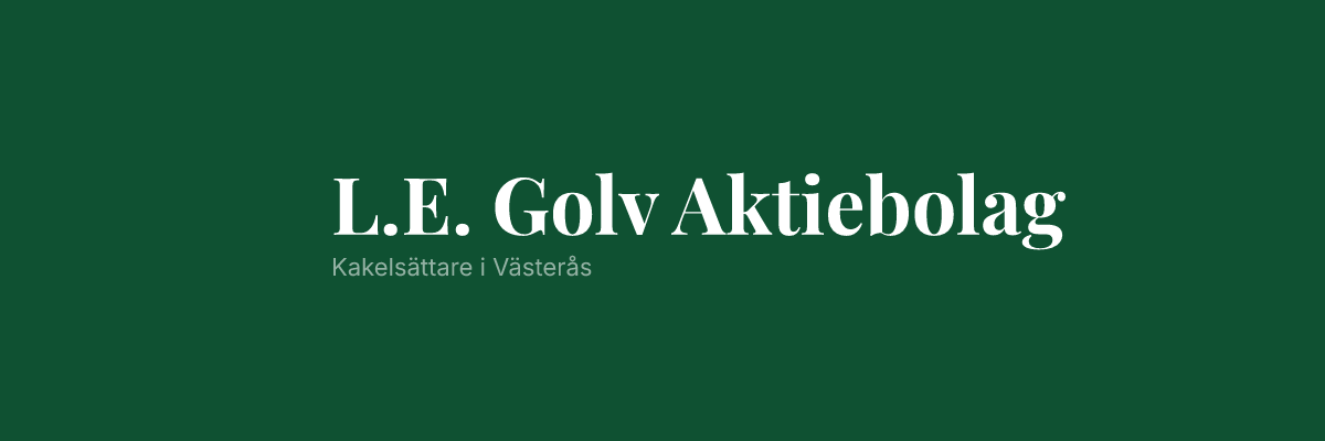 L.E. Golv Aktiebolag