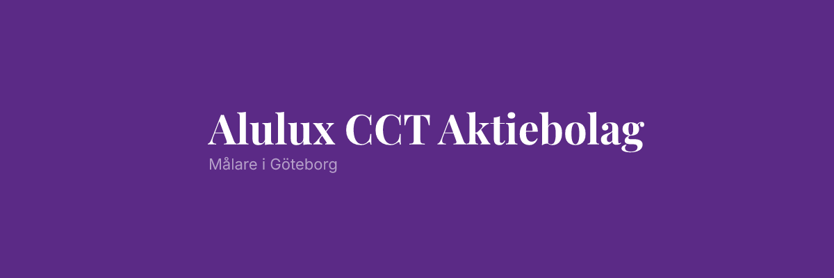 Alulux CCT Aktiebolag