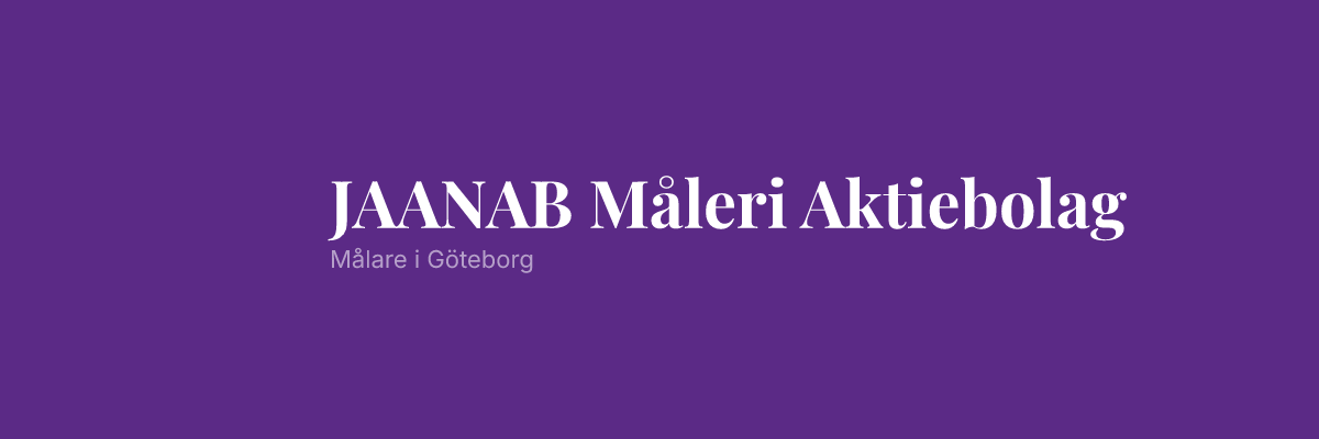 JAANAB Måleri Aktiebolag