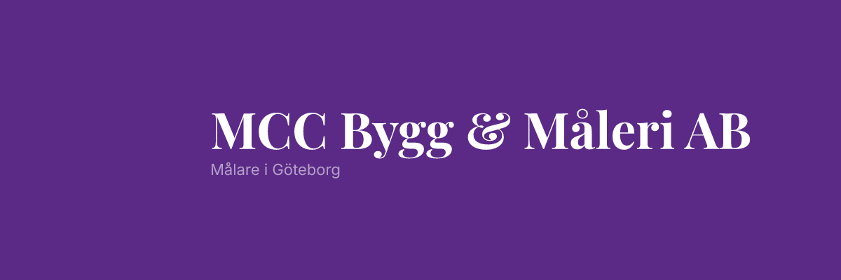 MCC Bygg & Måleri AB