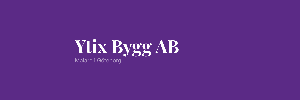 Ytix Bygg AB