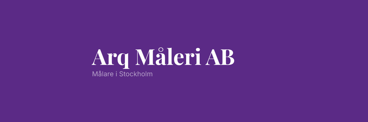 Arq Måleri AB