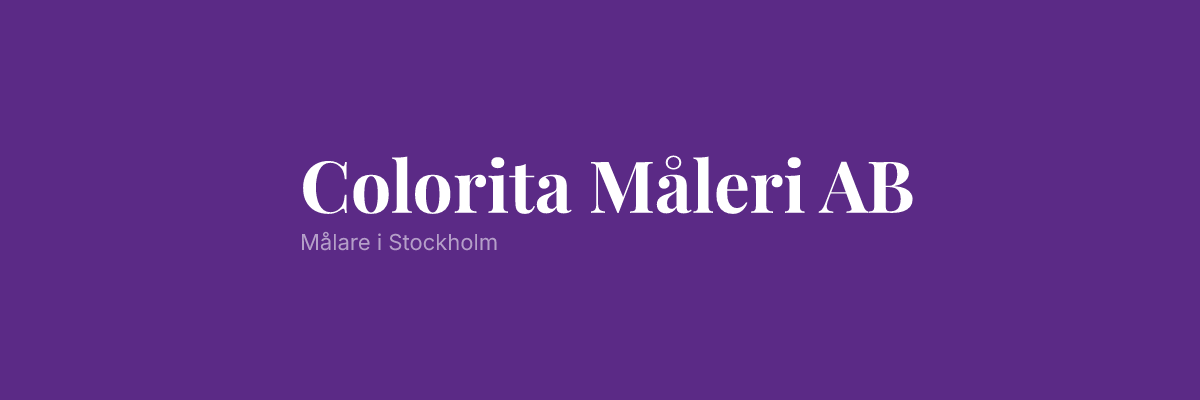 Colorita Måleri AB