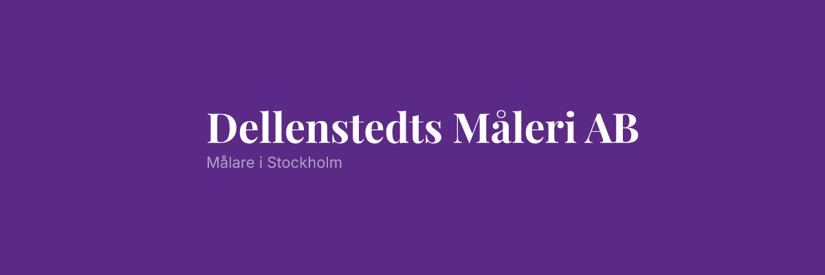 Dellenstedts Måleri AB
