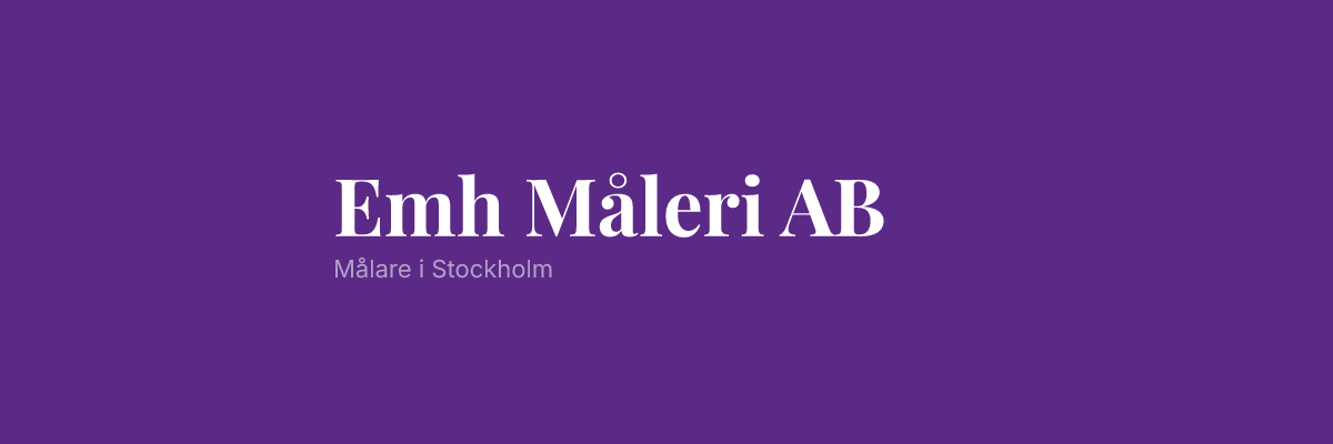 Emh Måleri AB