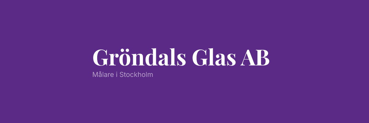 Gröndals Glas AB