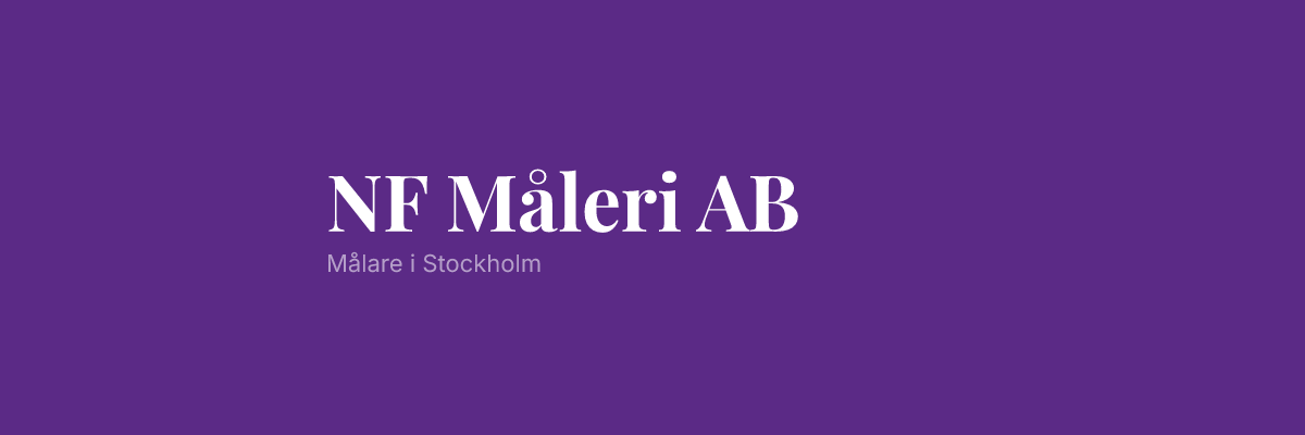 NF Måleri AB