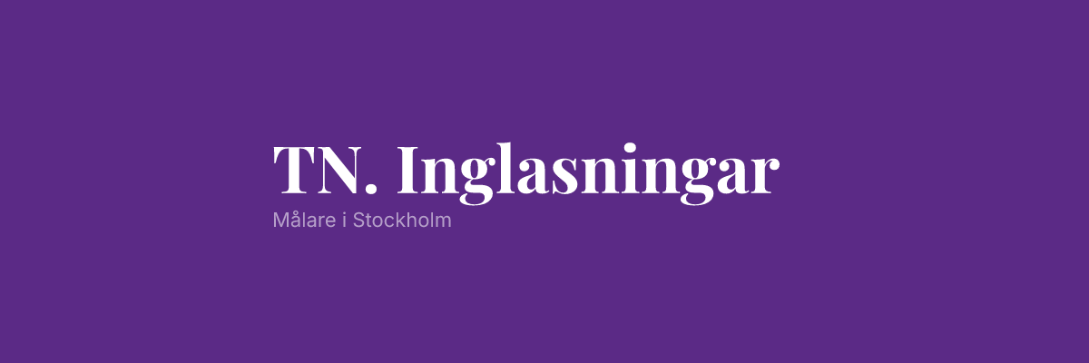TN. Inglasningar