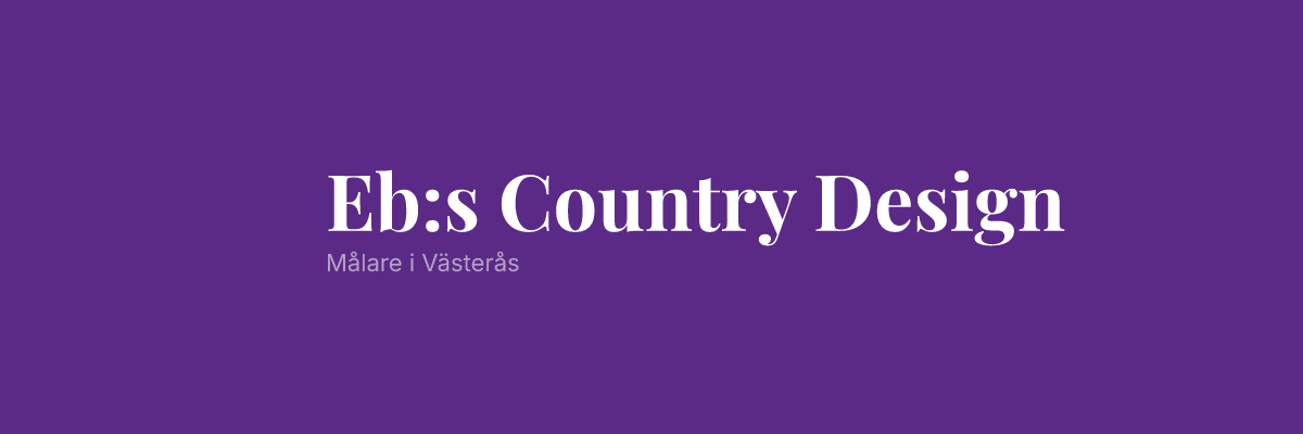 Eb:s Country Design