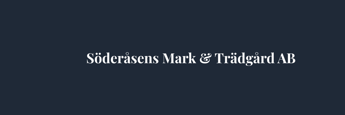 Söderåsens Mark & Trädgård AB – Markarbete i Helsingborg