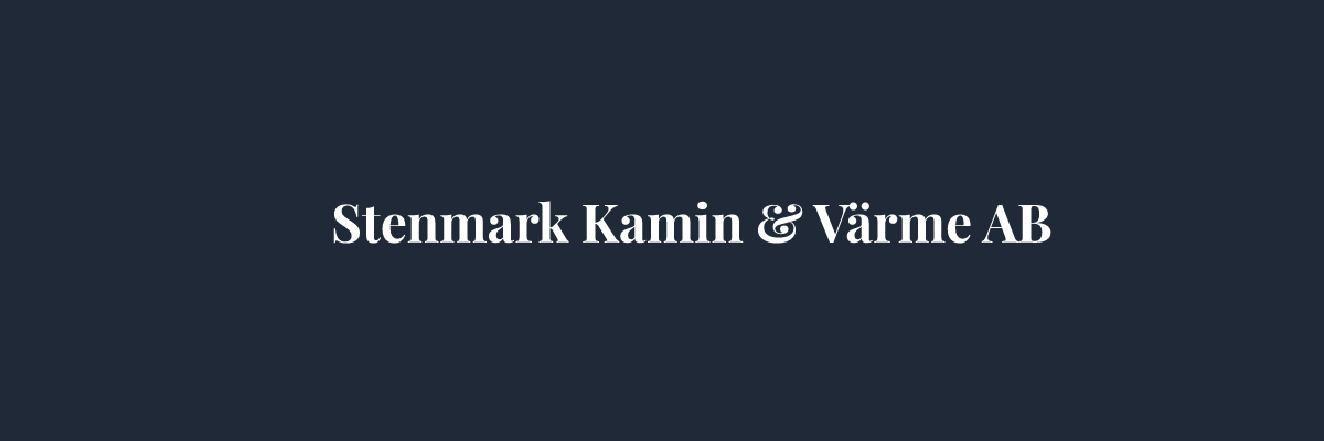 Stenmark Kamin & Värme AB – Markarbete i Örebro