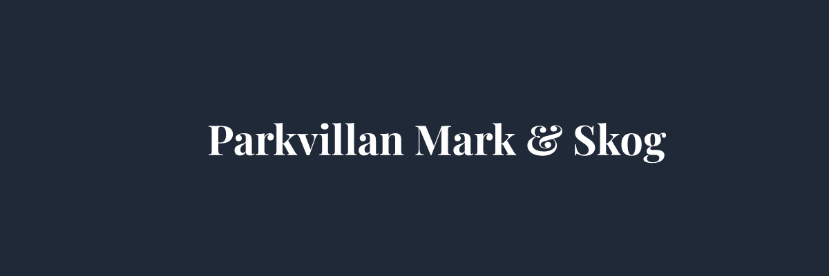 Parkvillan Mark & Skog – Markarbete i Stockholm