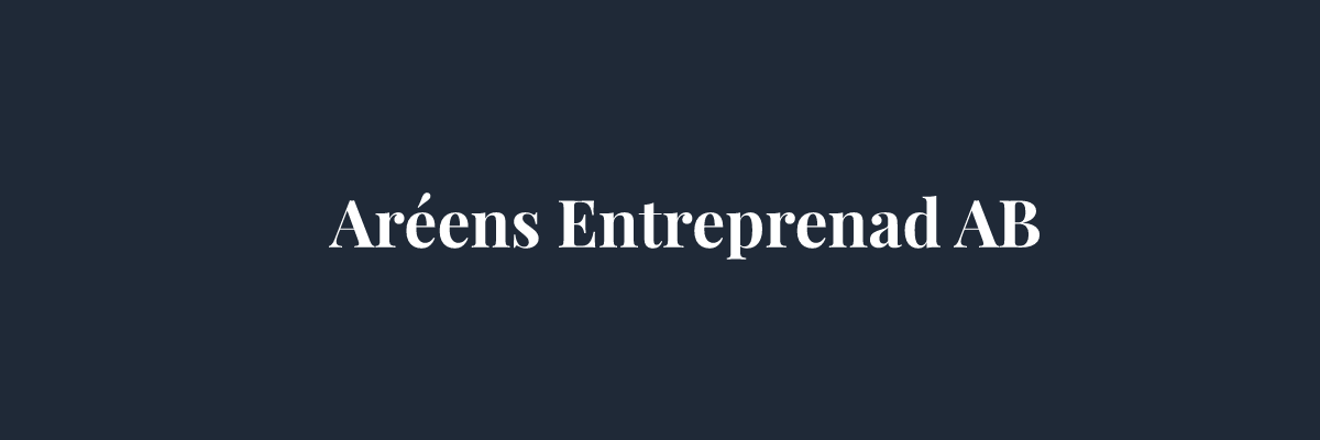 Aréens Entreprenad AB – Markarbete i Västerås