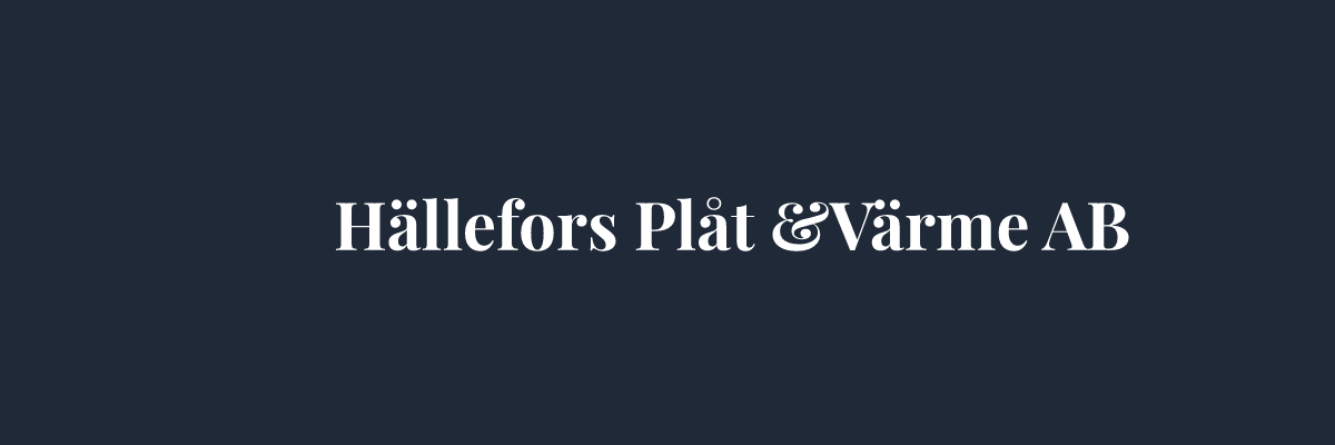 Hällefors Plåt &Värme AB – Plåtslagare i Örebro
