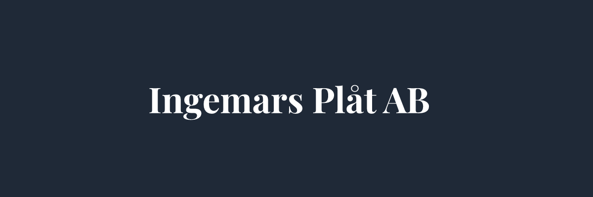 Ingemars Plåt AB – Plåtslagare i Örebro