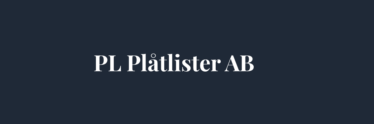 PL Plåtlister AB – Plåtslagare i Västerås