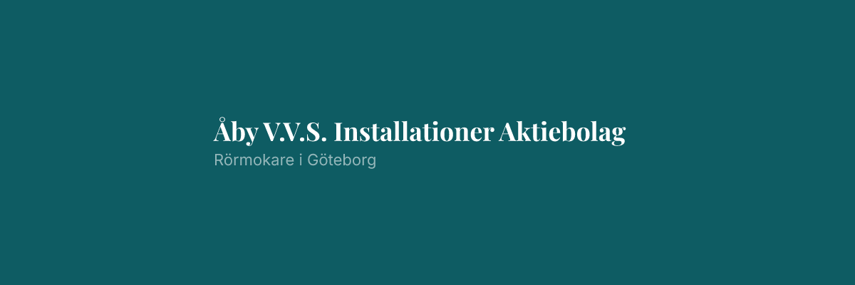 Åby V.V.S. Installationer Aktiebolag
