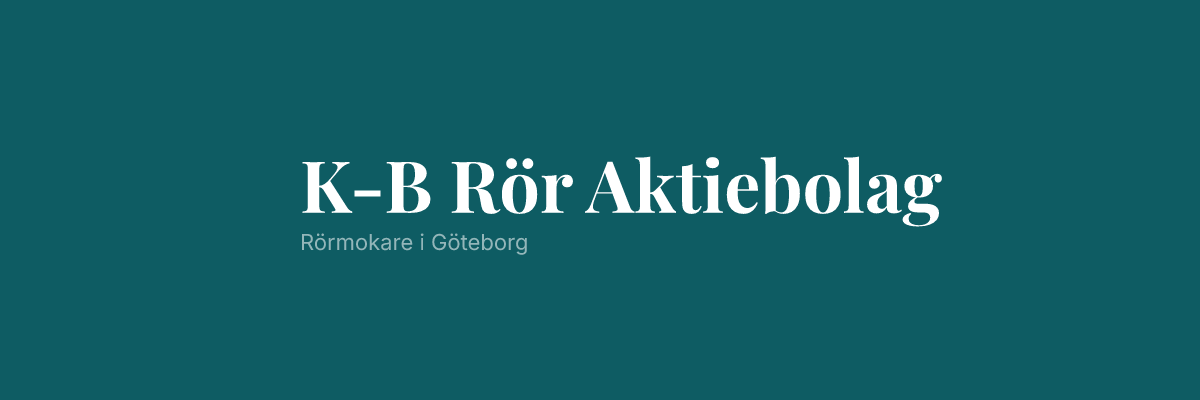 K-B Rör Aktiebolag