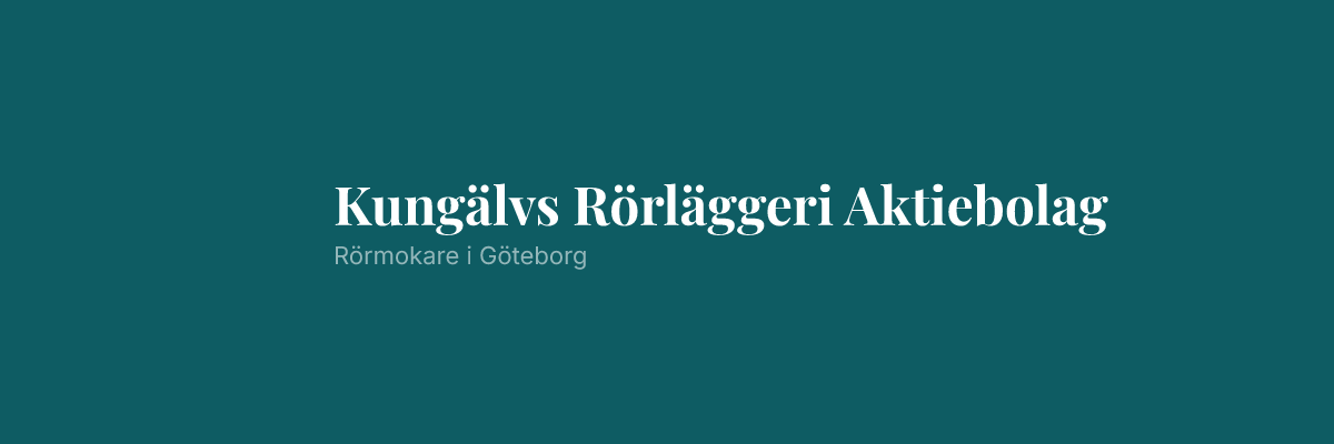 Kungälvs Rörläggeri Aktiebolag