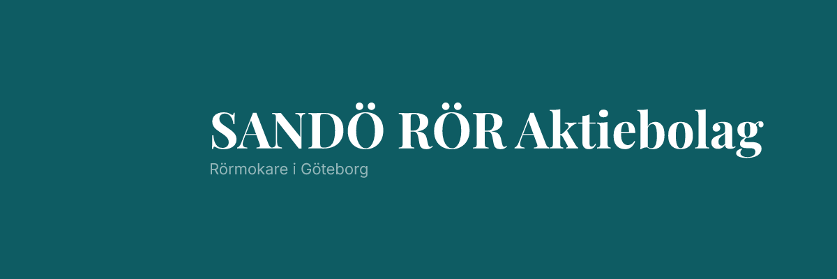 SANDÖ RÖR Aktiebolag