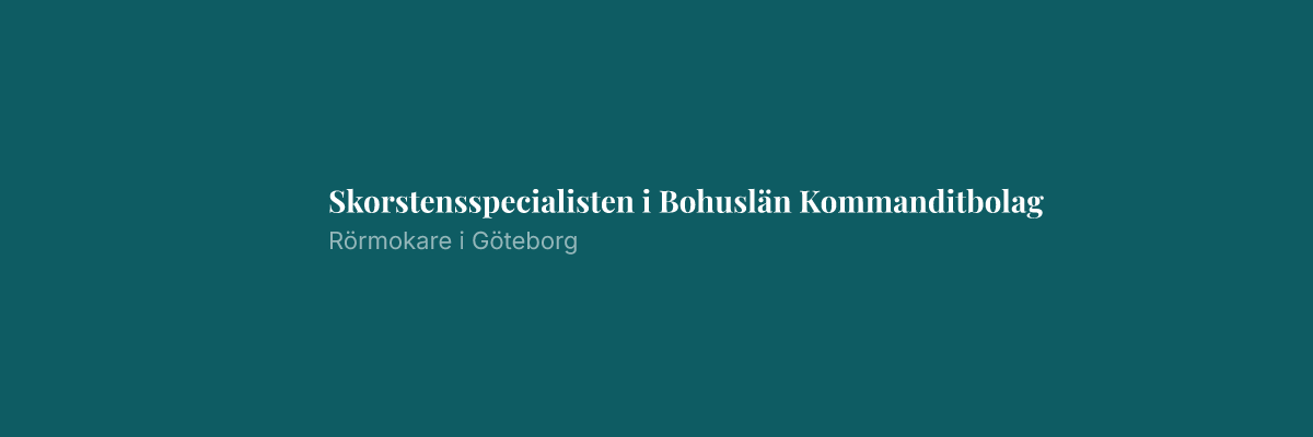 Skorstensspecialisten i Bohuslän Kommanditbolag