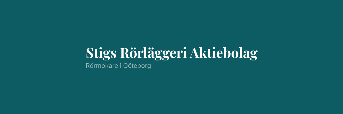 Stigs Rörläggeri Aktiebolag