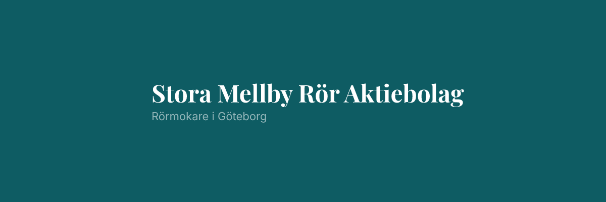 Stora Mellby Rör Aktiebolag