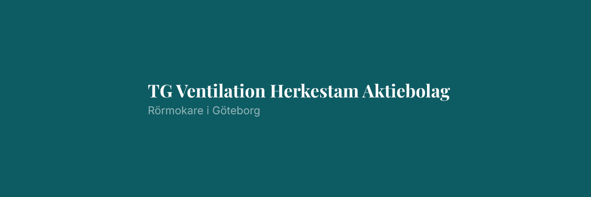 TG Ventilation Herkestam Aktiebolag