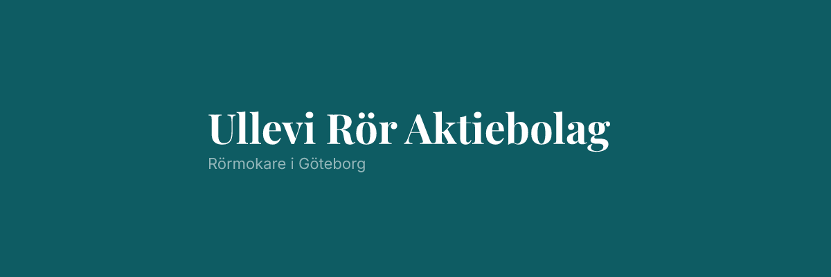 Ullevi Rör Aktiebolag
