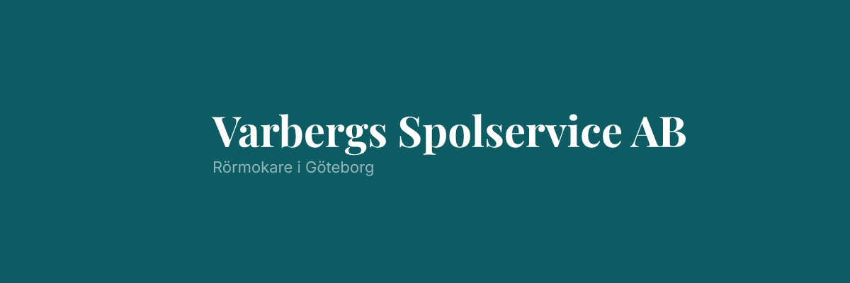 Varbergs Spolservice AB