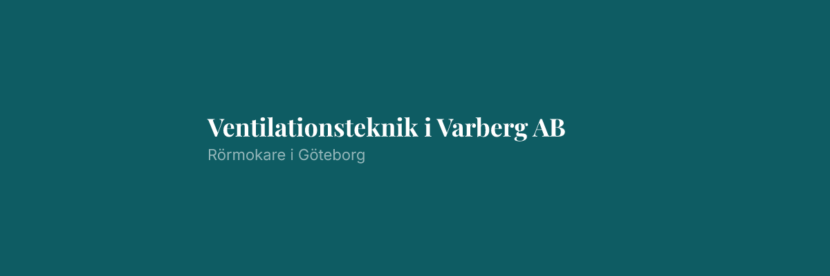 Ventilationsteknik i Varberg AB