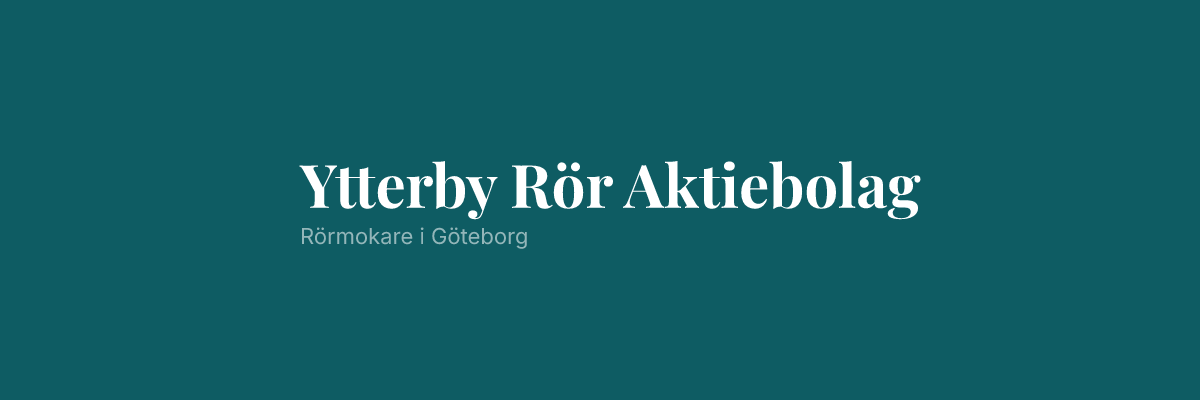 Ytterby Rör Aktiebolag