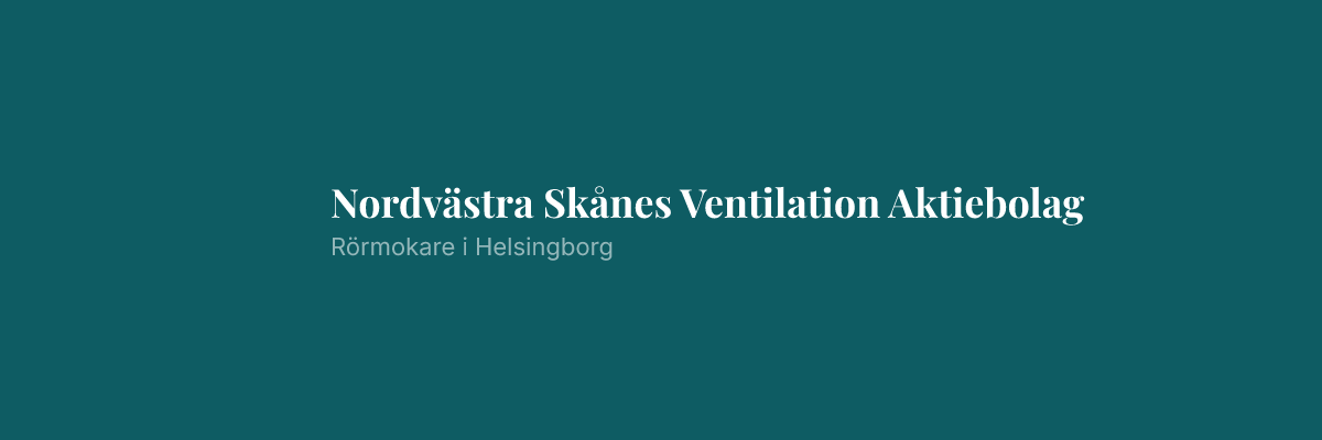 Nordvästra Skånes Ventilation Aktiebolag