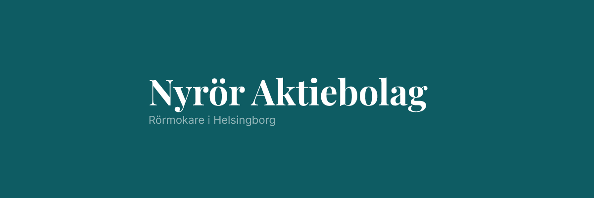 Nyrör Aktiebolag