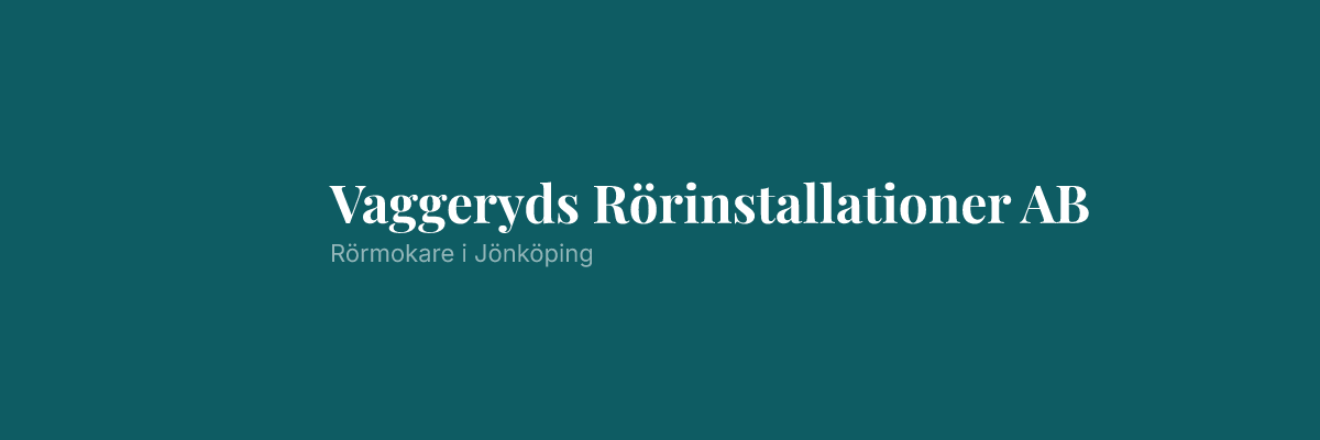 Vaggeryds Rörinstallationer AB