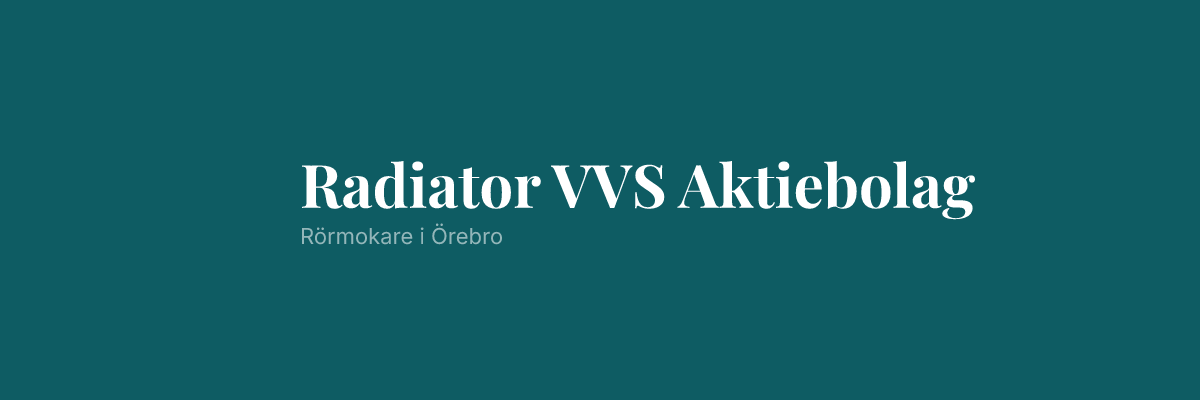 Radiator VVS Aktiebolag