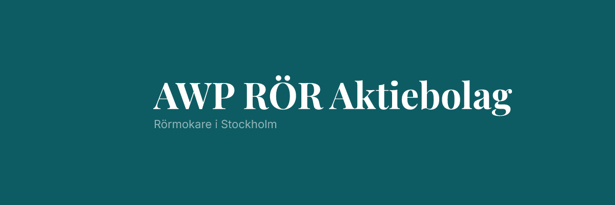 AWP RÖR Aktiebolag