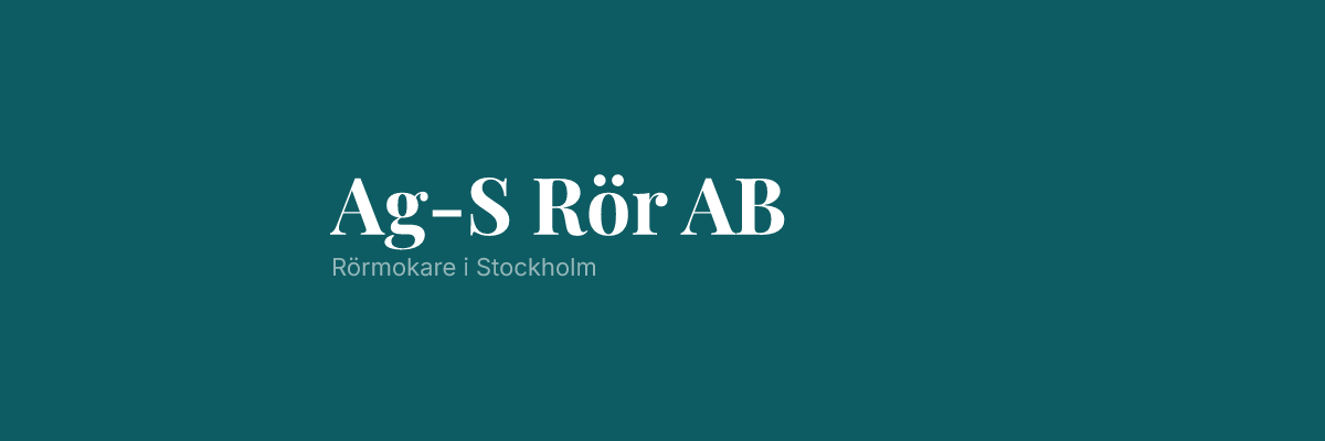 Ag-S Rör AB