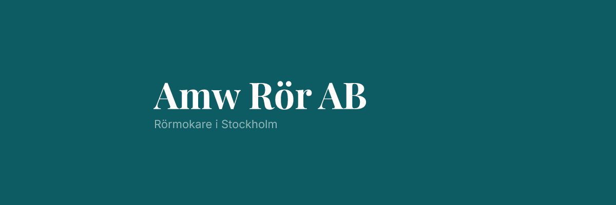 Amw Rör AB
