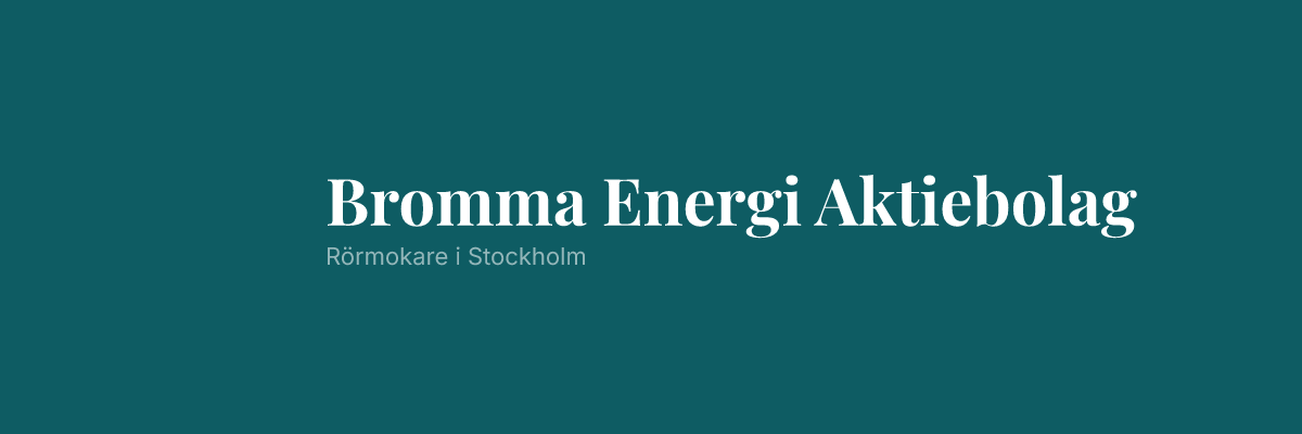 Bromma Energi Aktiebolag