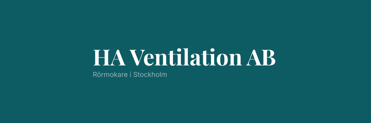 HA Ventilation AB