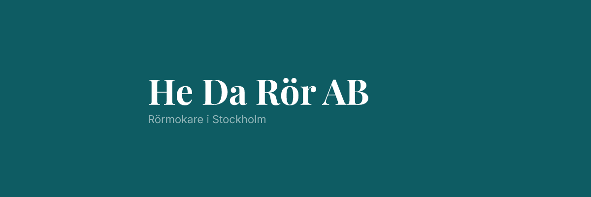 He Da Rör AB
