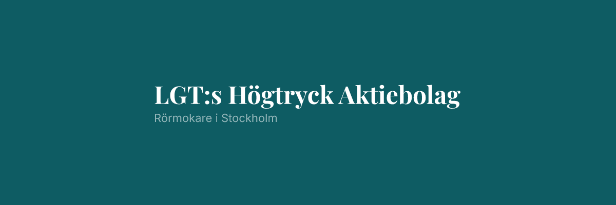 LGT:s Högtryck Aktiebolag