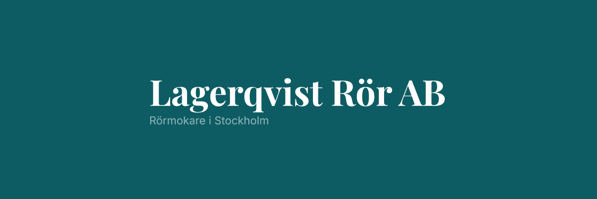 Lagerqvist Rör AB